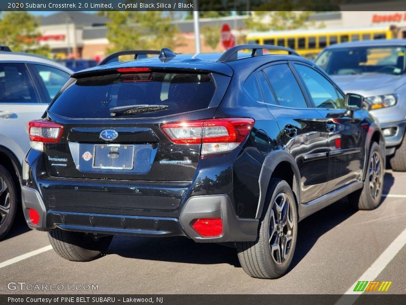 Crystal Black Silica / Black 2020 Subaru Crosstrek 2.0 Limited