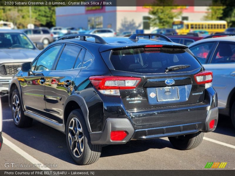 Crystal Black Silica / Black 2020 Subaru Crosstrek 2.0 Limited