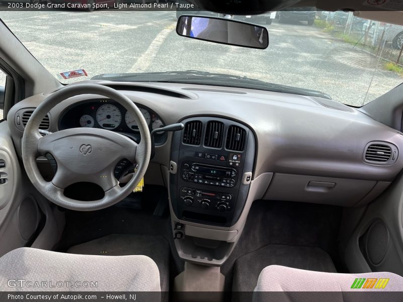 Controls of 2003 Grand Caravan Sport