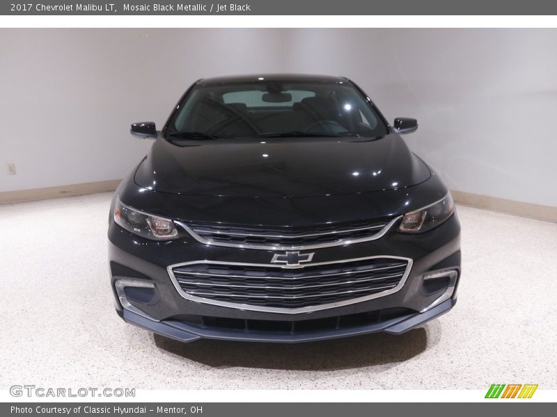 Mosaic Black Metallic / Jet Black 2017 Chevrolet Malibu LT