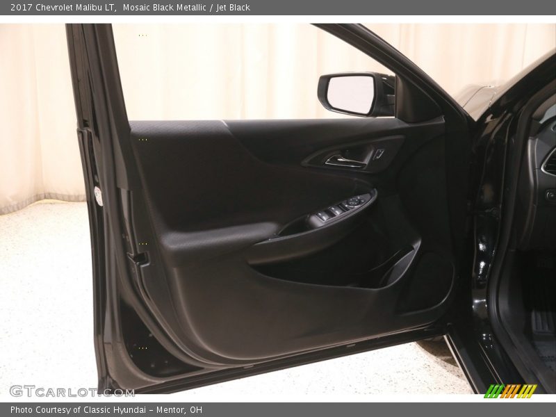 Mosaic Black Metallic / Jet Black 2017 Chevrolet Malibu LT