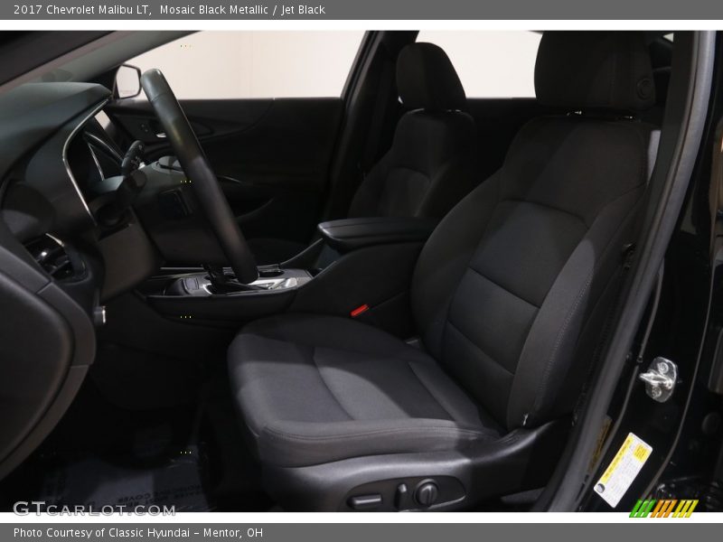Mosaic Black Metallic / Jet Black 2017 Chevrolet Malibu LT