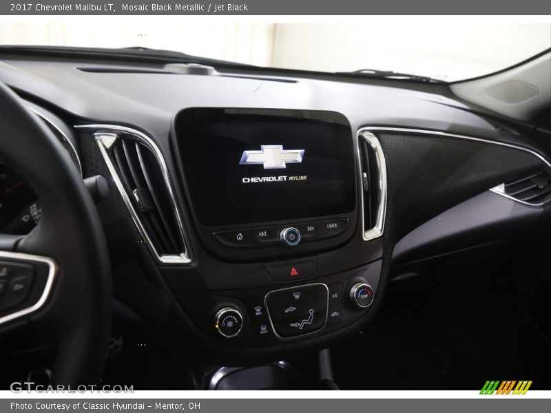 Mosaic Black Metallic / Jet Black 2017 Chevrolet Malibu LT
