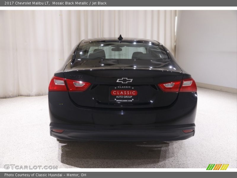 Mosaic Black Metallic / Jet Black 2017 Chevrolet Malibu LT