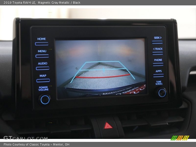 Magnetic Gray Metallic / Black 2019 Toyota RAV4 LE