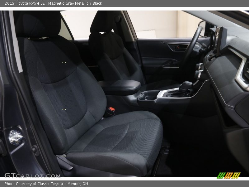Magnetic Gray Metallic / Black 2019 Toyota RAV4 LE