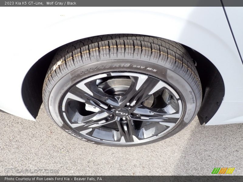 Wolf Gray / Black 2023 Kia K5 GT-Line