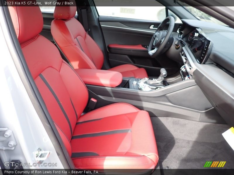 Wolf Gray / Black 2023 Kia K5 GT-Line