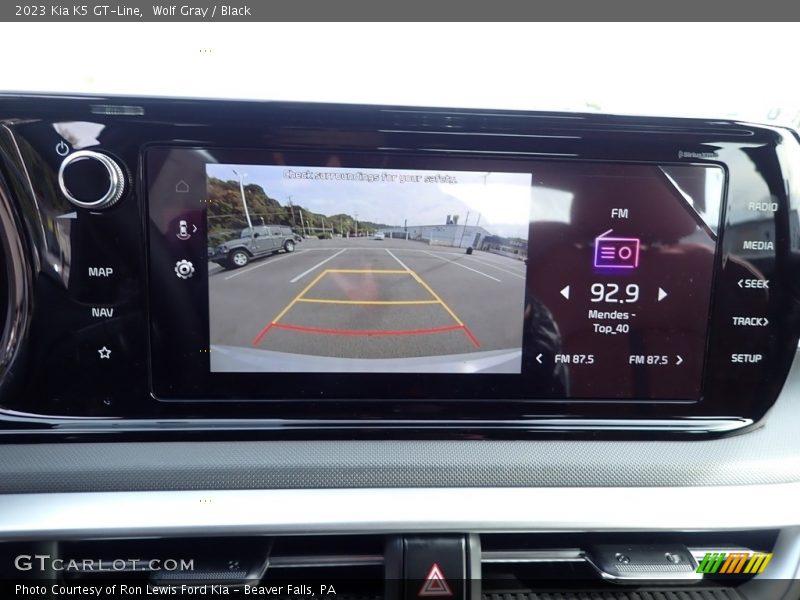 Wolf Gray / Black 2023 Kia K5 GT-Line