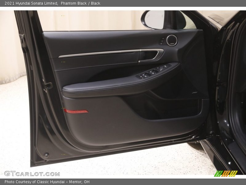 Phantom Black / Black 2021 Hyundai Sonata Limited