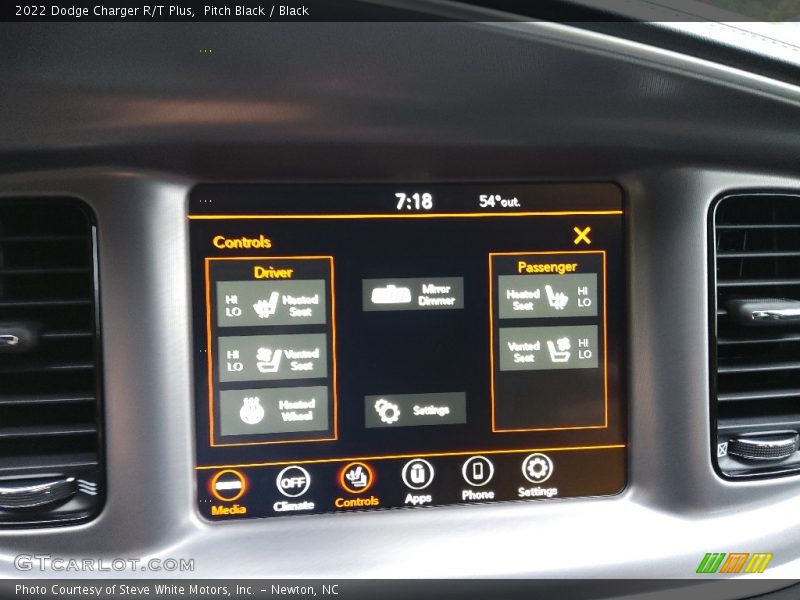 Pitch Black / Black 2022 Dodge Charger R/T Plus