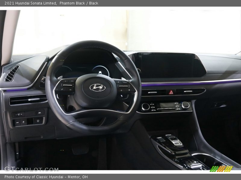Phantom Black / Black 2021 Hyundai Sonata Limited