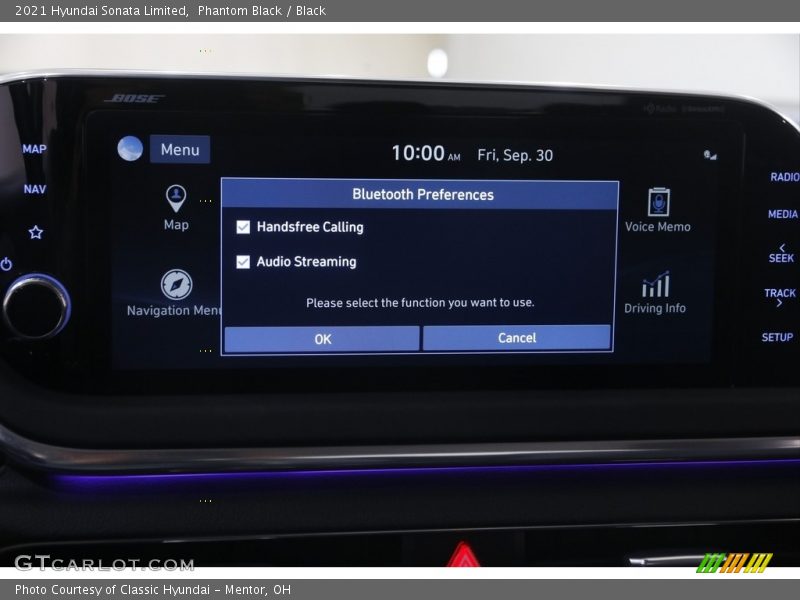 Phantom Black / Black 2021 Hyundai Sonata Limited