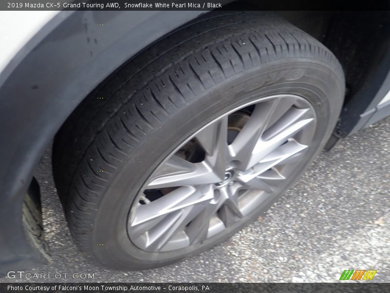 Snowflake White Pearl Mica / Black 2019 Mazda CX-5 Grand Touring AWD