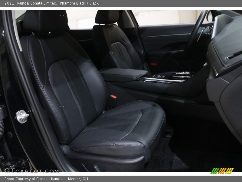 Phantom Black / Black 2021 Hyundai Sonata Limited