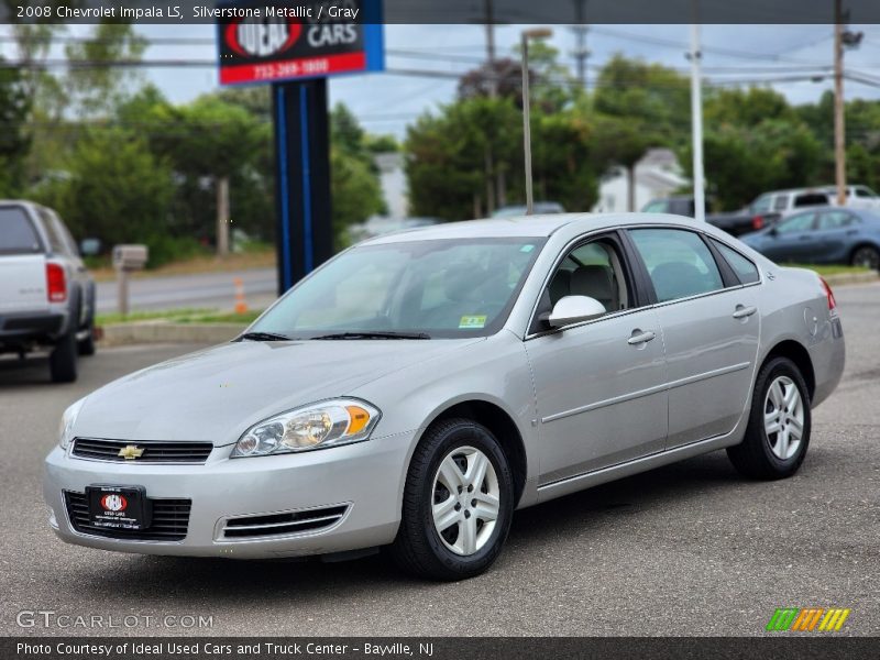 Silverstone Metallic / Gray 2008 Chevrolet Impala LS