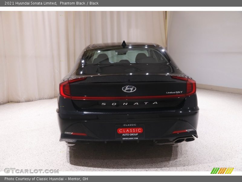 Phantom Black / Black 2021 Hyundai Sonata Limited