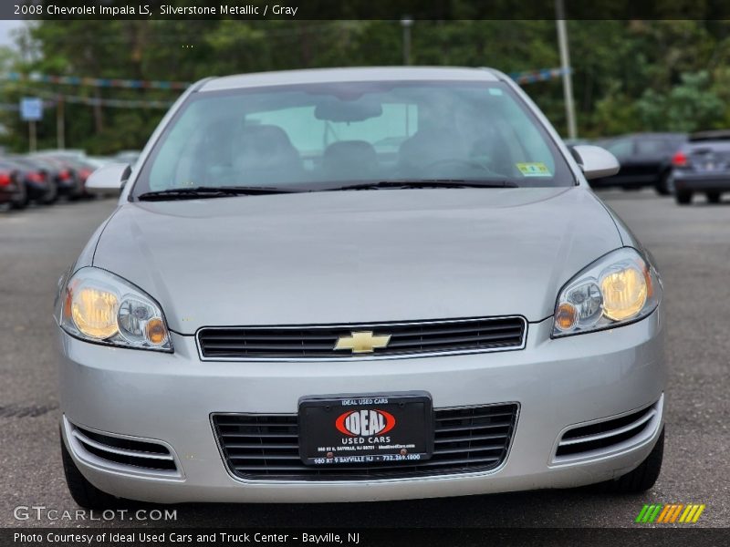Silverstone Metallic / Gray 2008 Chevrolet Impala LS