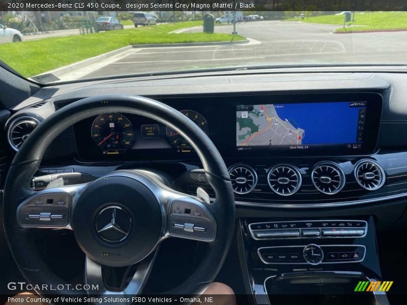 designo Selenite Grey Magno (Matte) / Black 2020 Mercedes-Benz CLS 450 Coupe