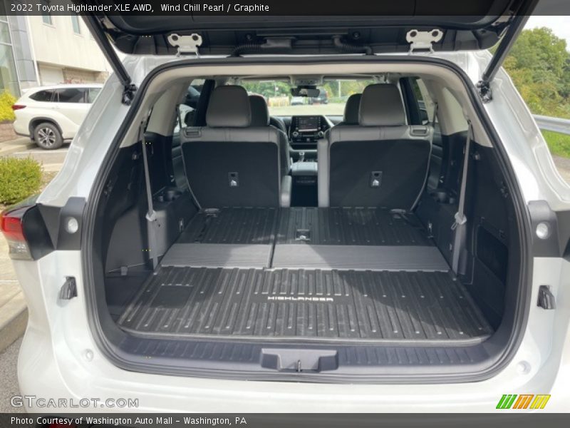 Wind Chill Pearl / Graphite 2022 Toyota Highlander XLE AWD