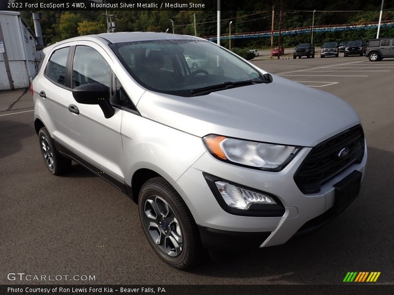 Moondust Silver Metallic / Medium Stone 2022 Ford EcoSport S 4WD