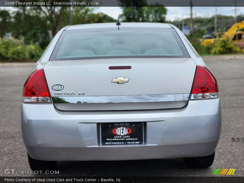 Silverstone Metallic / Gray 2008 Chevrolet Impala LS