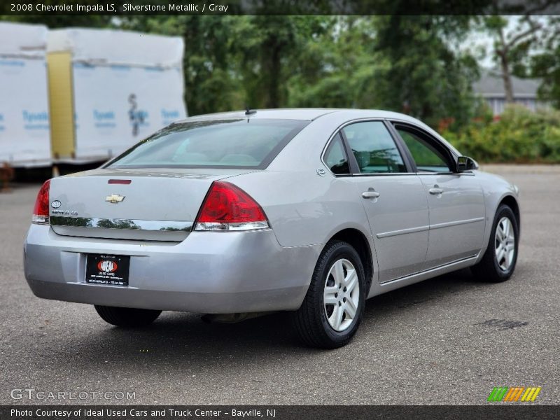 Silverstone Metallic / Gray 2008 Chevrolet Impala LS