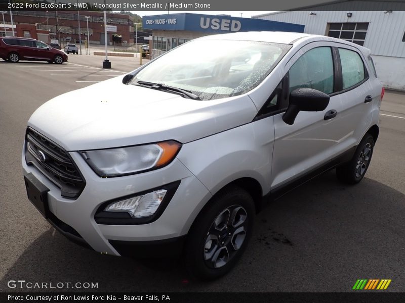Moondust Silver Metallic / Medium Stone 2022 Ford EcoSport S 4WD