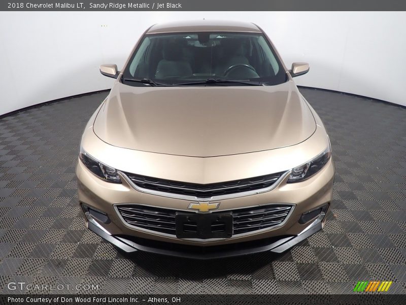 Sandy Ridge Metallic / Jet Black 2018 Chevrolet Malibu LT