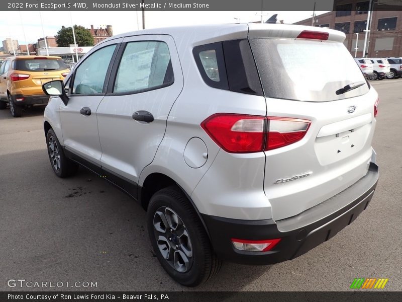 Moondust Silver Metallic / Medium Stone 2022 Ford EcoSport S 4WD