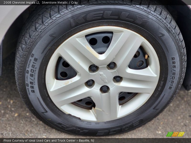 Silverstone Metallic / Gray 2008 Chevrolet Impala LS