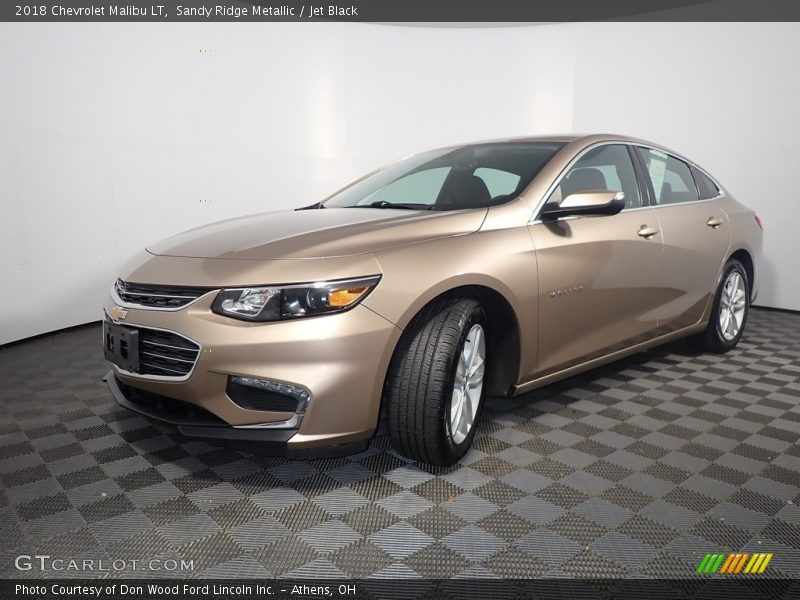 Sandy Ridge Metallic / Jet Black 2018 Chevrolet Malibu LT