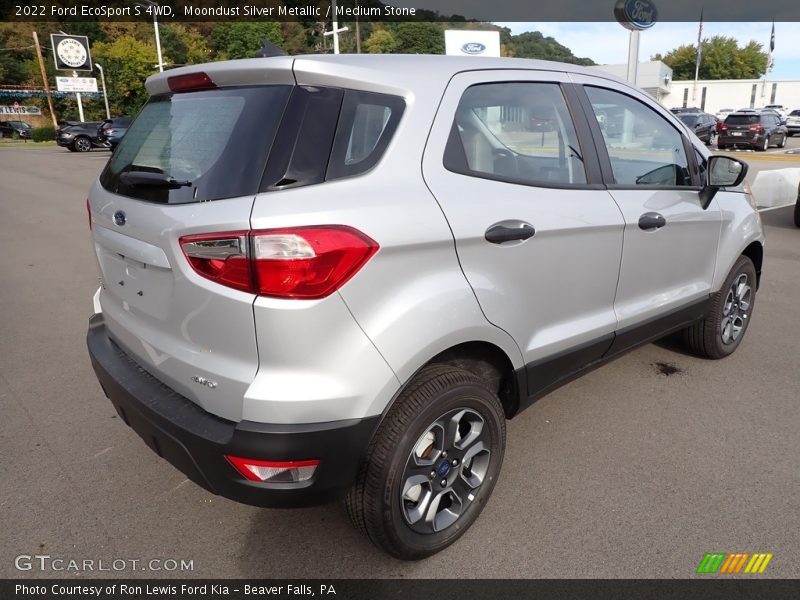 Moondust Silver Metallic / Medium Stone 2022 Ford EcoSport S 4WD