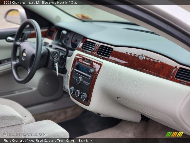 Silverstone Metallic / Gray 2008 Chevrolet Impala LS