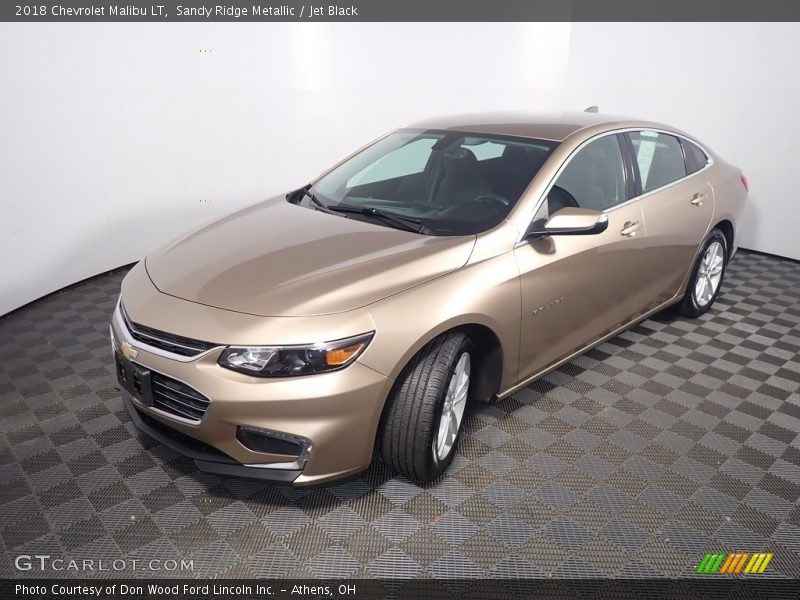 Sandy Ridge Metallic / Jet Black 2018 Chevrolet Malibu LT