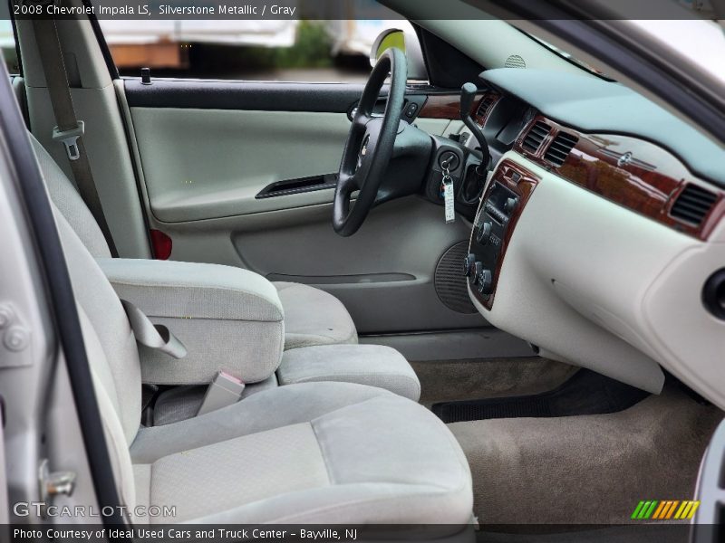 Silverstone Metallic / Gray 2008 Chevrolet Impala LS