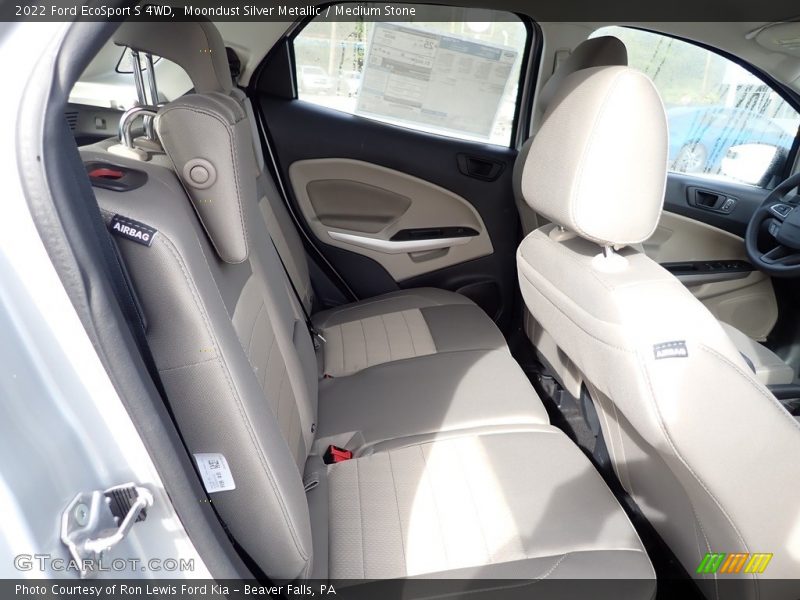 Moondust Silver Metallic / Medium Stone 2022 Ford EcoSport S 4WD