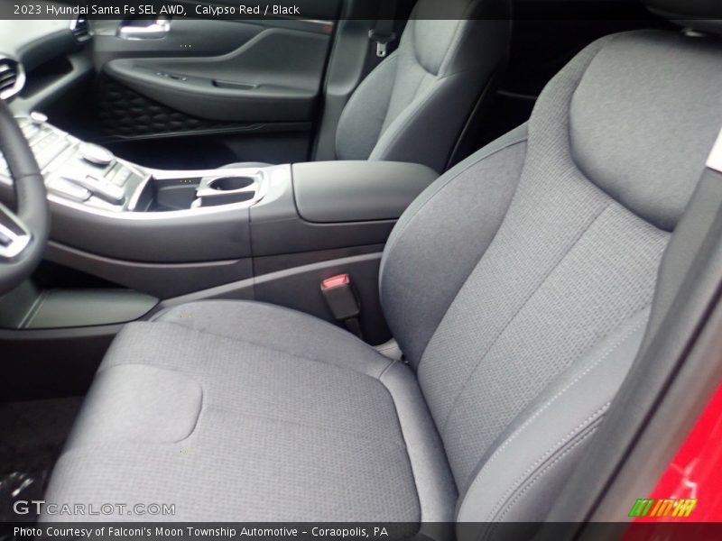 Calypso Red / Black 2023 Hyundai Santa Fe SEL AWD