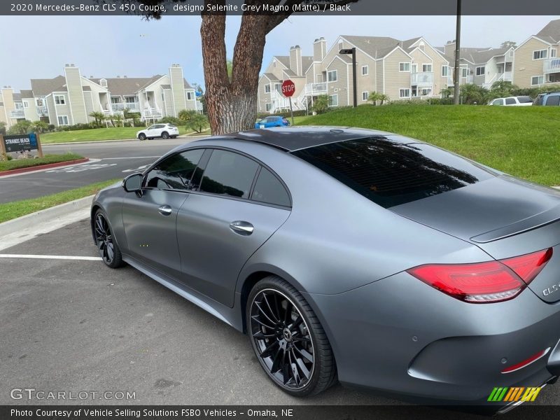 designo Selenite Grey Magno (Matte) / Black 2020 Mercedes-Benz CLS 450 Coupe