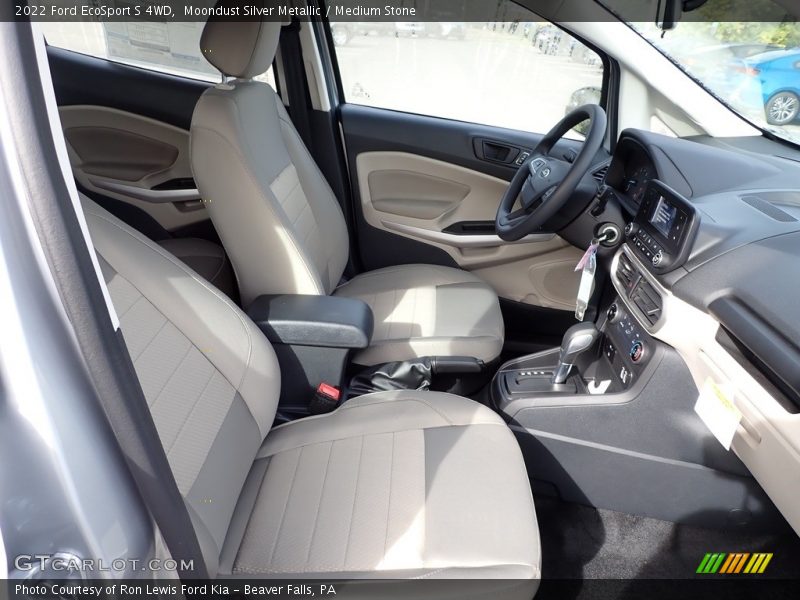 Moondust Silver Metallic / Medium Stone 2022 Ford EcoSport S 4WD