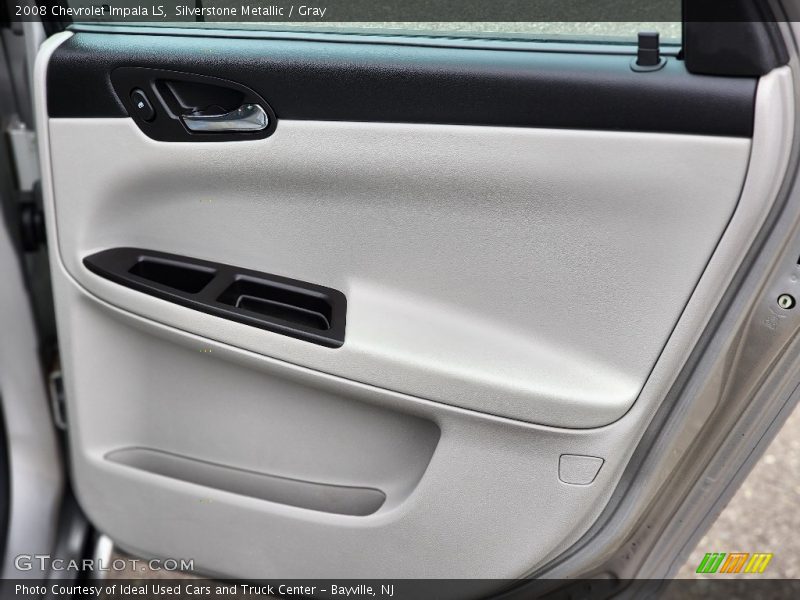 Silverstone Metallic / Gray 2008 Chevrolet Impala LS