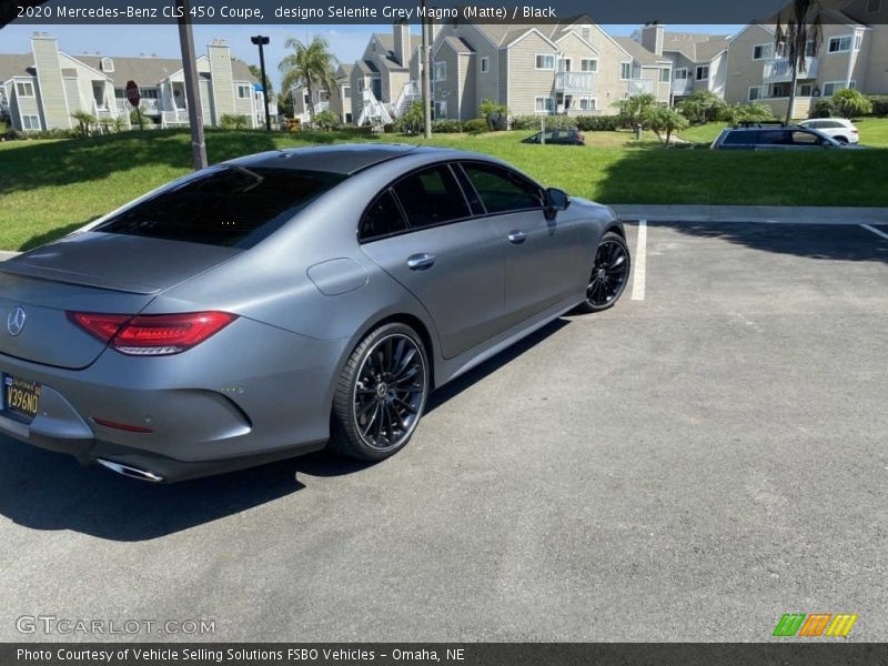 designo Selenite Grey Magno (Matte) / Black 2020 Mercedes-Benz CLS 450 Coupe