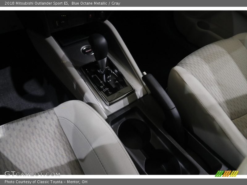Blue Octane Metallic / Gray 2018 Mitsubishi Outlander Sport ES