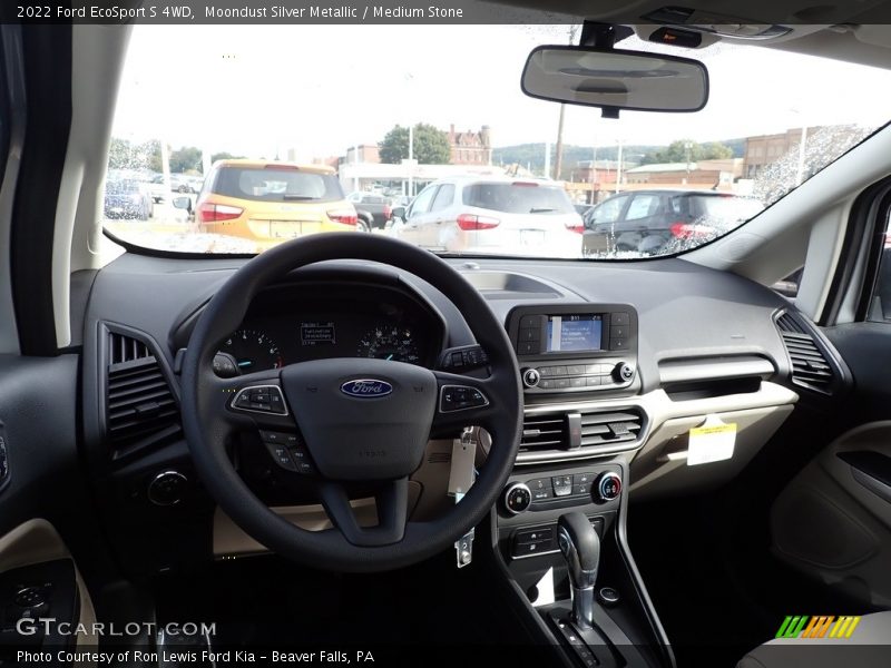 Moondust Silver Metallic / Medium Stone 2022 Ford EcoSport S 4WD