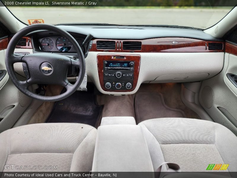 Silverstone Metallic / Gray 2008 Chevrolet Impala LS