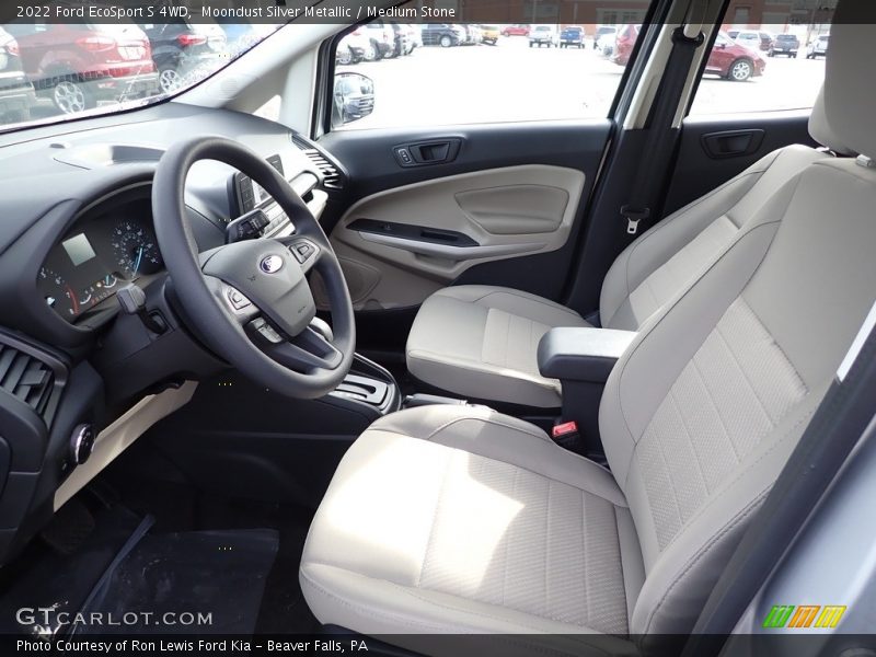 Moondust Silver Metallic / Medium Stone 2022 Ford EcoSport S 4WD