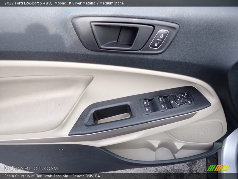 Moondust Silver Metallic / Medium Stone 2022 Ford EcoSport S 4WD