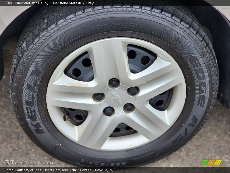 Silverstone Metallic / Gray 2008 Chevrolet Impala LS