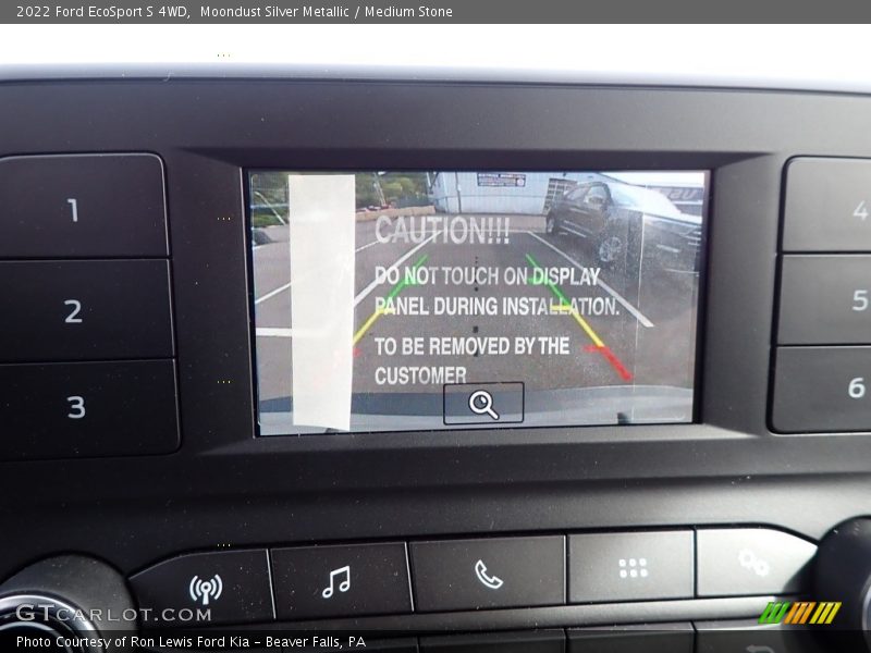 Moondust Silver Metallic / Medium Stone 2022 Ford EcoSport S 4WD