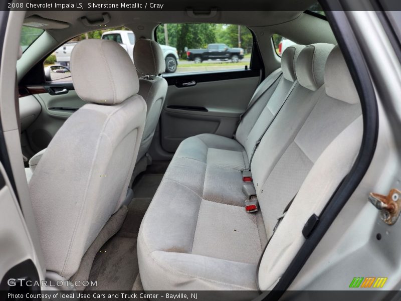 Silverstone Metallic / Gray 2008 Chevrolet Impala LS